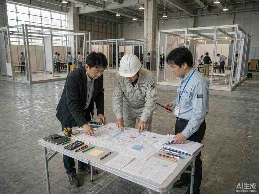 如何和展馆审图部门沟通修改意见 实景配图