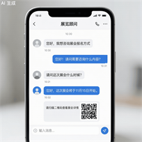 微信咨询展会报名