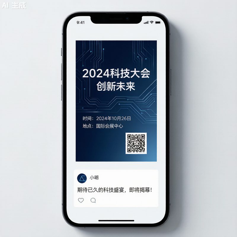 开展前微信朋友圈预热预告