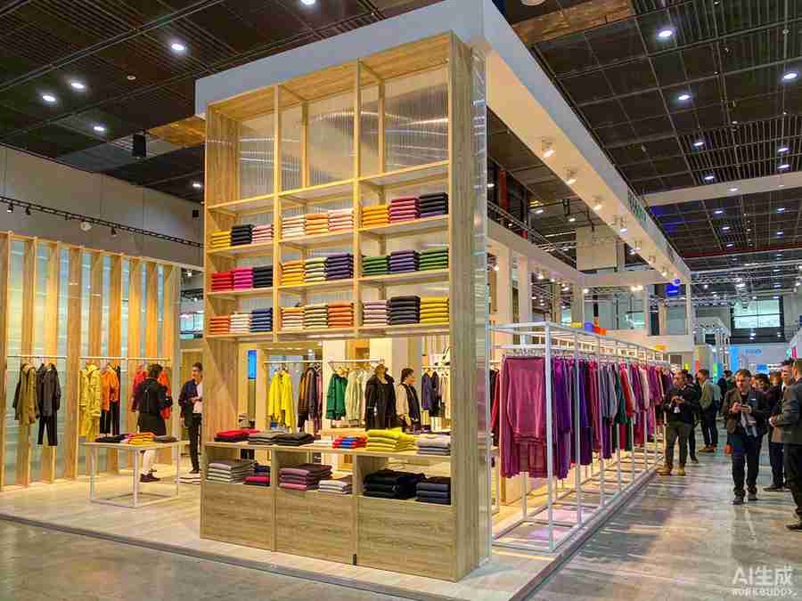纺织服装展会展览方案 实景配图
