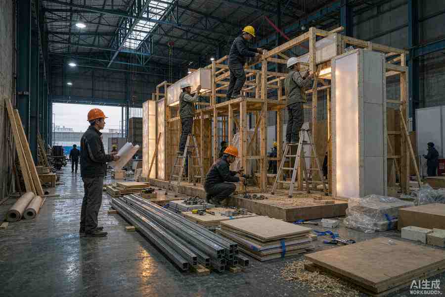 越南展台搭建审图流程:图纸报送、馆方审批与现场报到的完整节点配图1