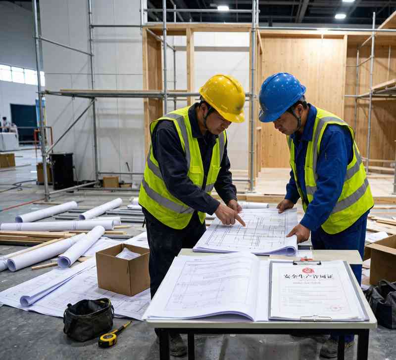 展台搭建资质要求有哪些？搭建商资质清单、施工人员证书与审查避坑指南（2026版）