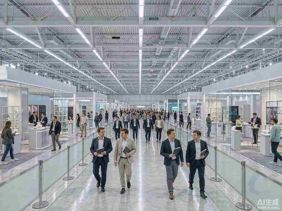 展会展览实景配图：展会日历订阅费用