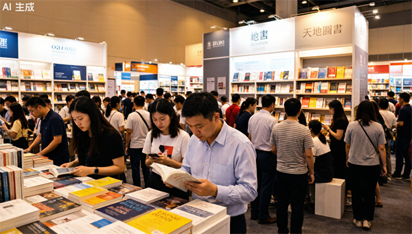 香港书展现场