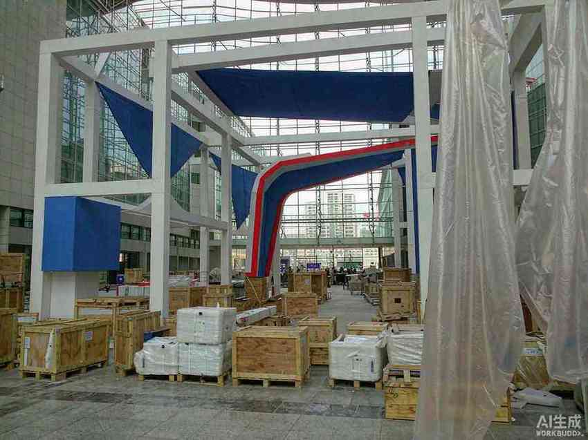 阿联酋展台搭建物流清关配图1