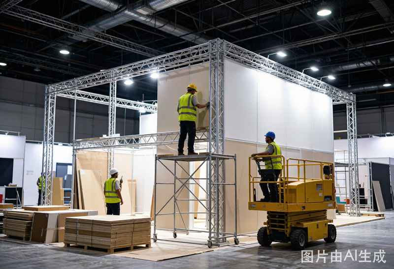 国际展会展台搭建流程详解：从设计报图到现场落地的8个关键步骤