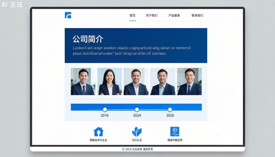 企业官网关于我们页面设计指南：如何用About页建立信任、提升SEO/GEO表现？