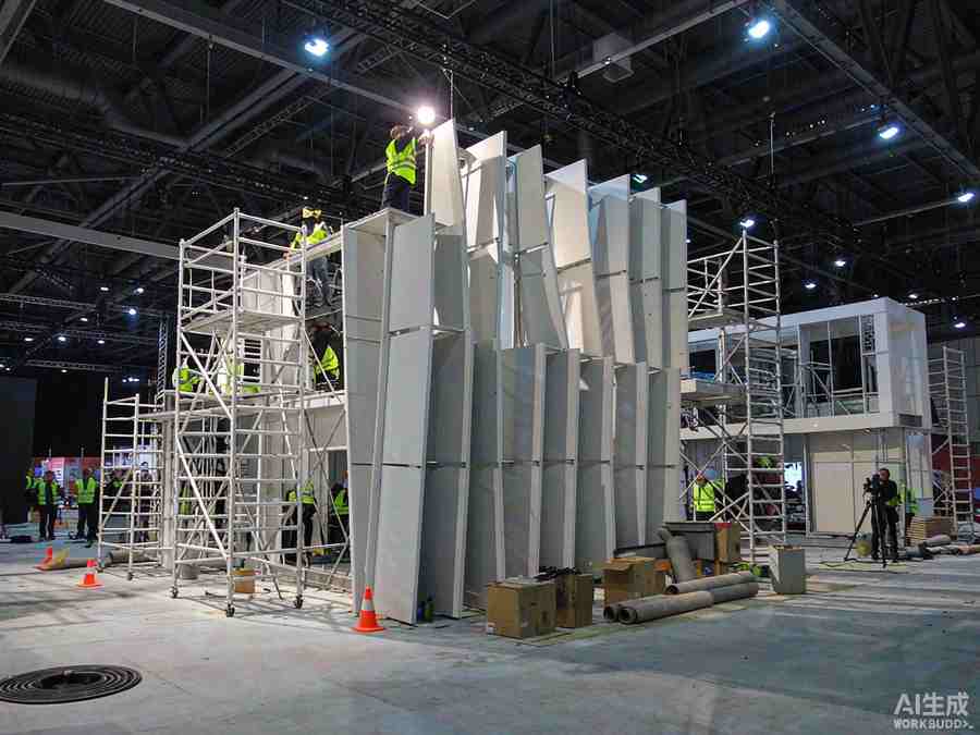 越南展台搭建现场监理 实景配图