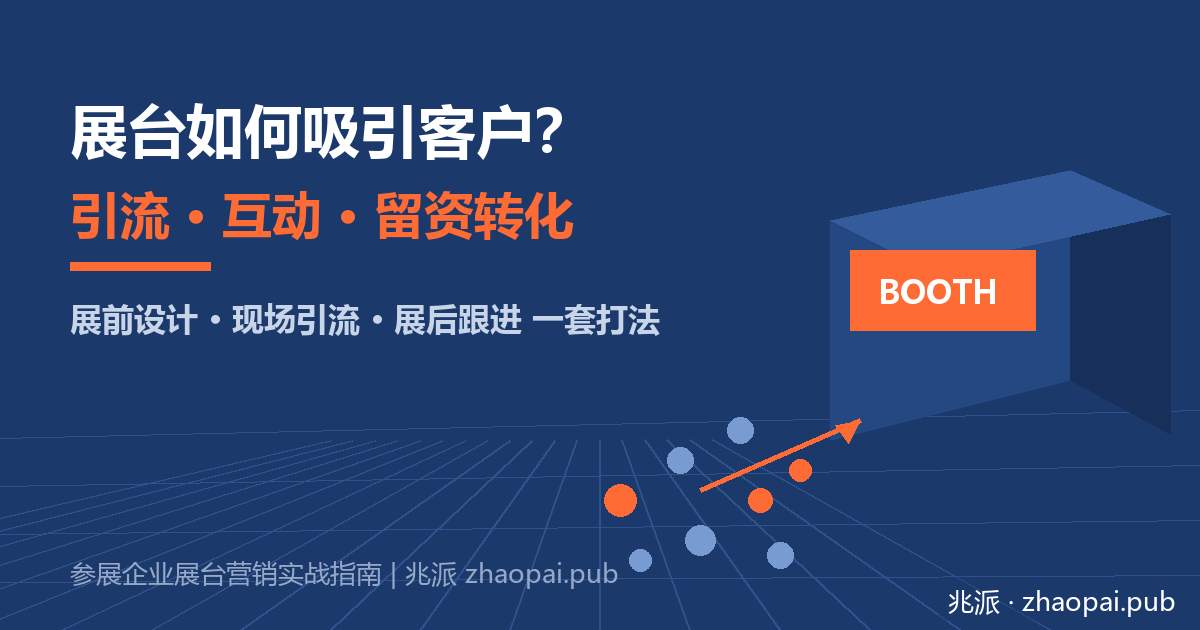 展会现场如何通过展台吸引客户？从展前设计到留资跟进的完整转化打法