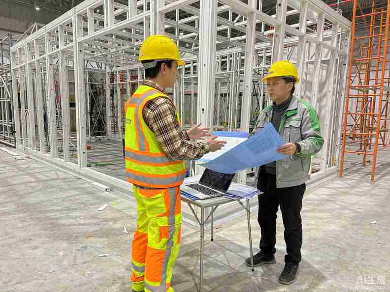 展台搭建实景配图:展台搭建公司条款审核