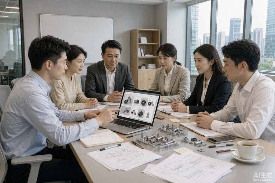 五金建材深圳官网设计方案:从产品结构到询盘转化的落地路径配图1