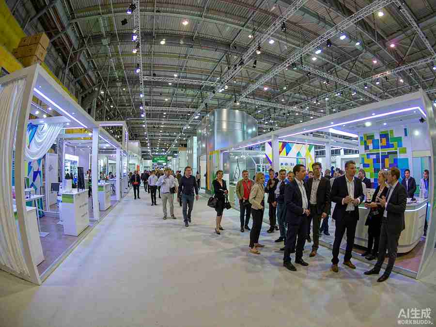 国际展会展馆现场实景