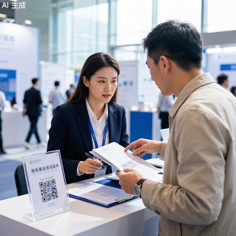 展会商务咨询与报名服务