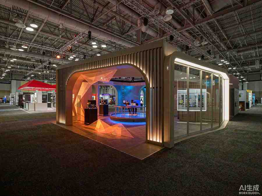 复展率高低的展会对比 实景图二