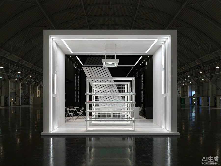 展台搭建进度时间轴模板 实景图二