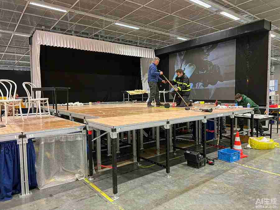 展台搭建地台高度注意事项 实景配图